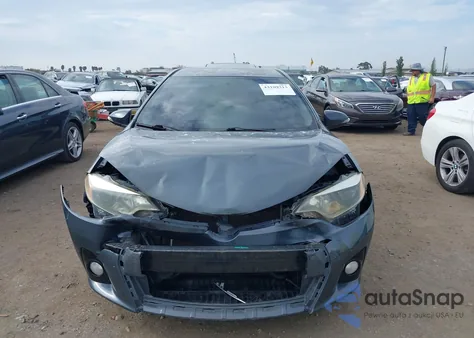 2014 Toyota Corolla S Plus from USA, damaged, VIN 5YFBURHE4EP055100